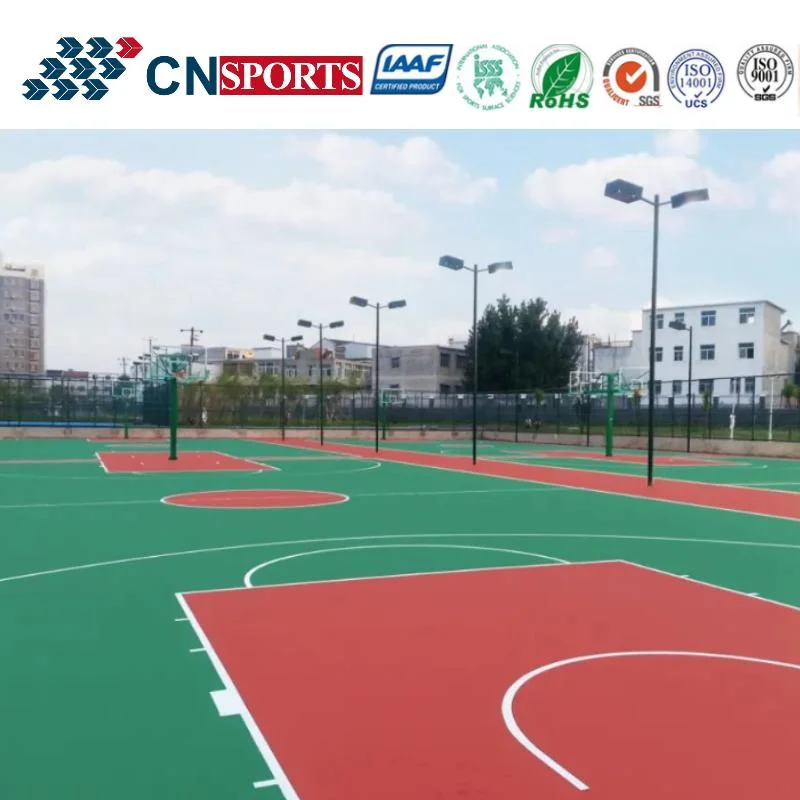 Cnsports Sports Flooring for Basketball Court/Badminton Court/Volleyball Court