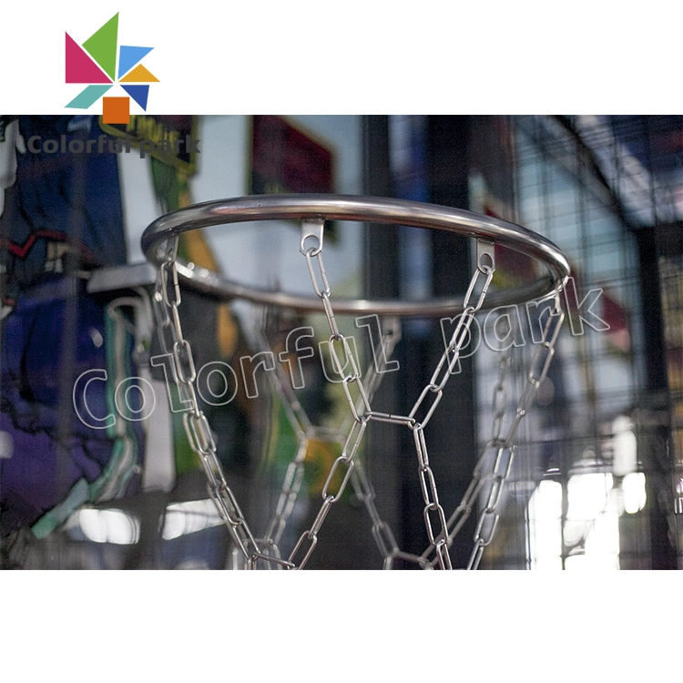 Colorful Park Coin Operated Basketball Game Machine Street Basketball Game Machine