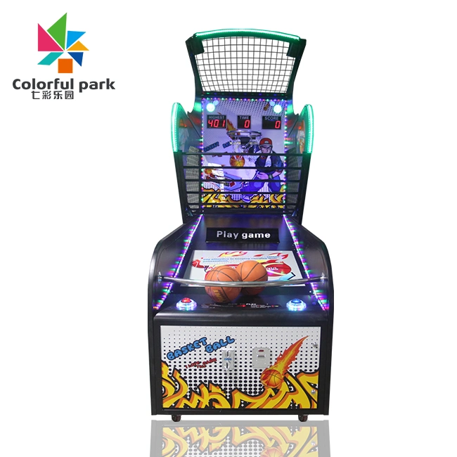 Colorful Park Arcade Basketball Game Machine Shooting Game Machine Arcade Game Machine