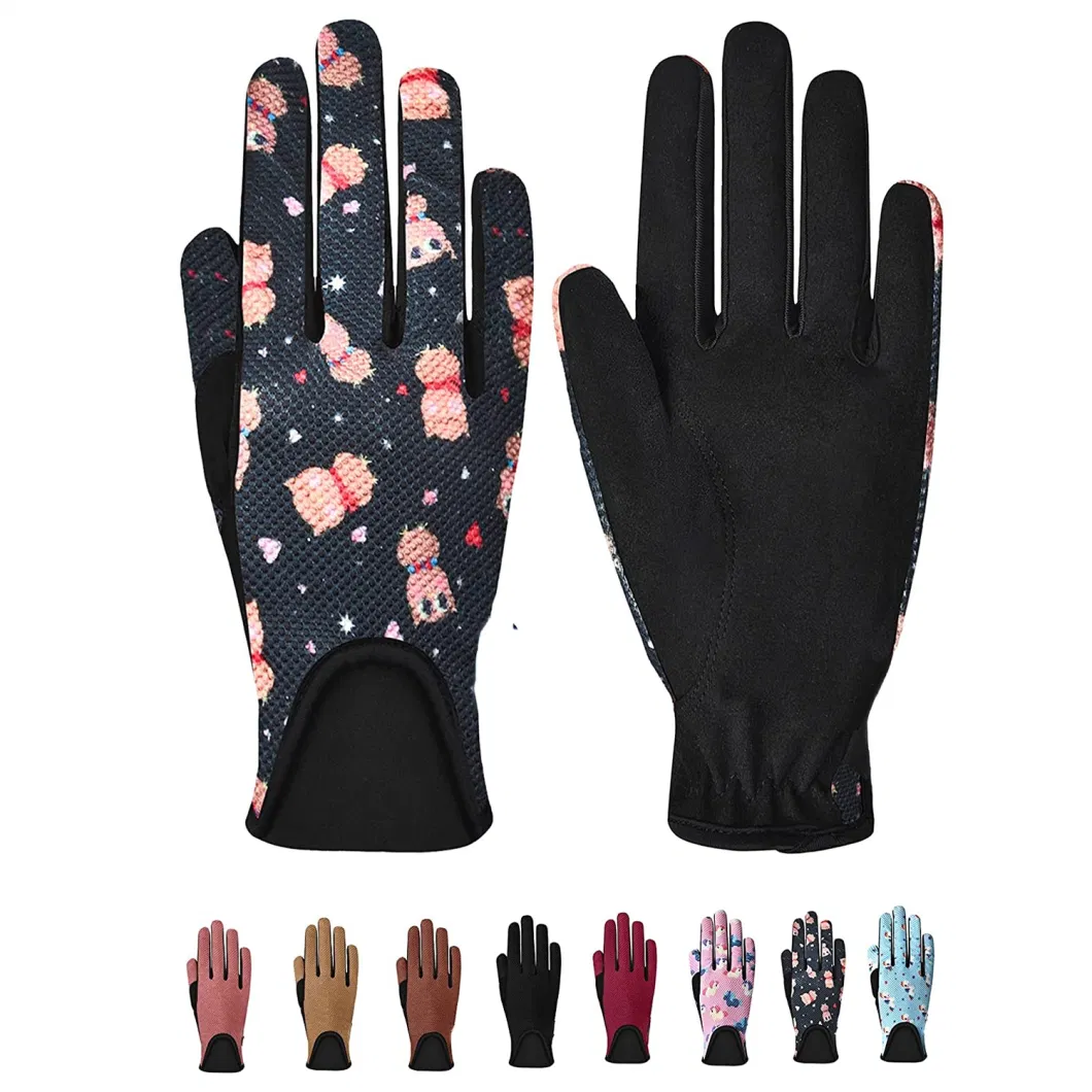 Horseback Gloves for Youth Children Boys Girls