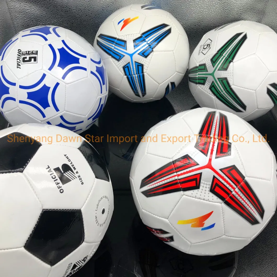 Special Promotion Manufacturers Wholesale Custom No. 5 Children&prime;s Football Youth Machine Stitched PVC Classic Football Soccer Ball