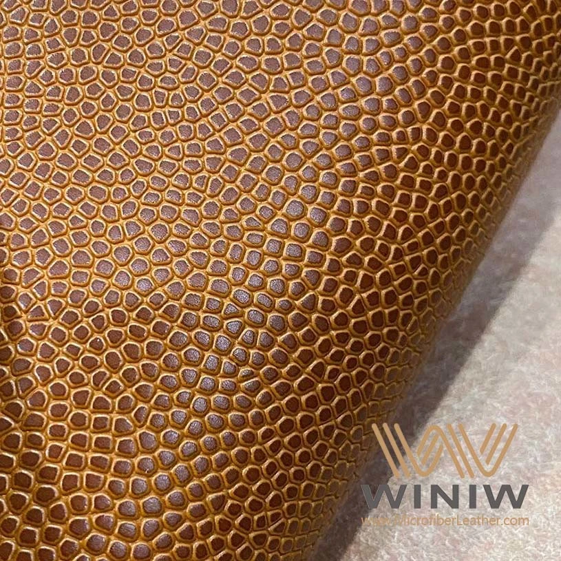 New Design Fashion PU Microfiber Faux Leather Basketball Leather