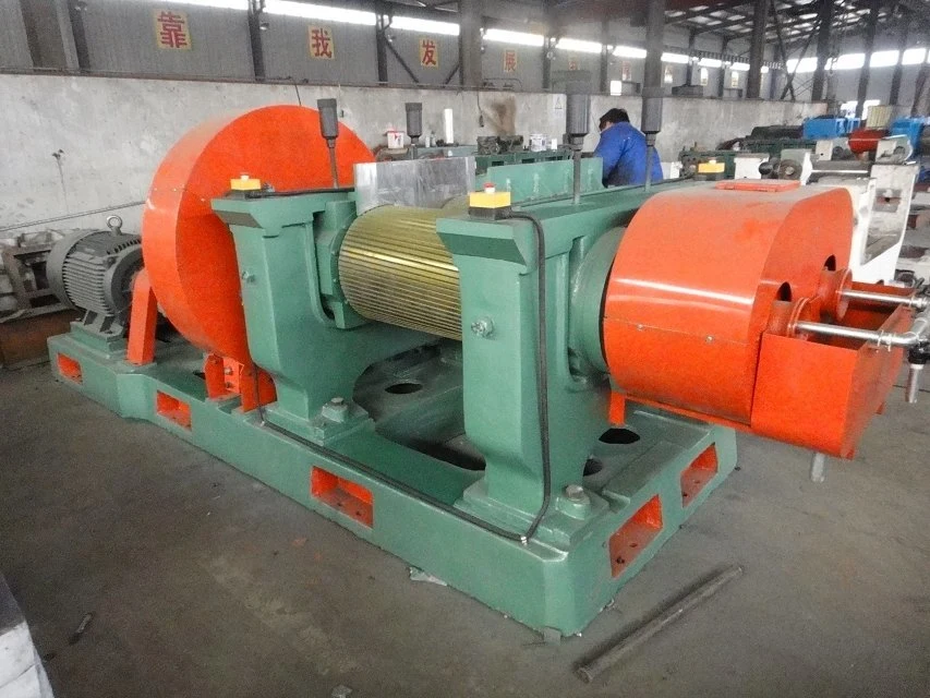 Waste Tyre Crushing Machine / Rubber Cracker Mill