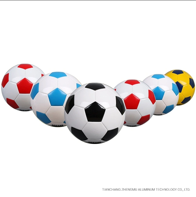 Customized Team Logo PVC Soccer Ball - Size 5 for Training