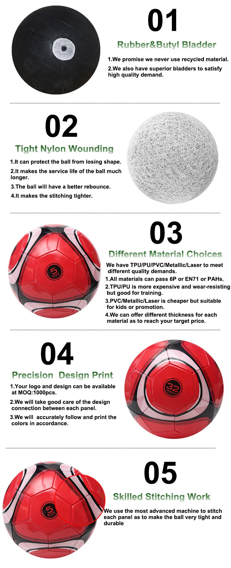 Cheapest 1.8mm PVC Size 5 4 Promotion Soccer Ball