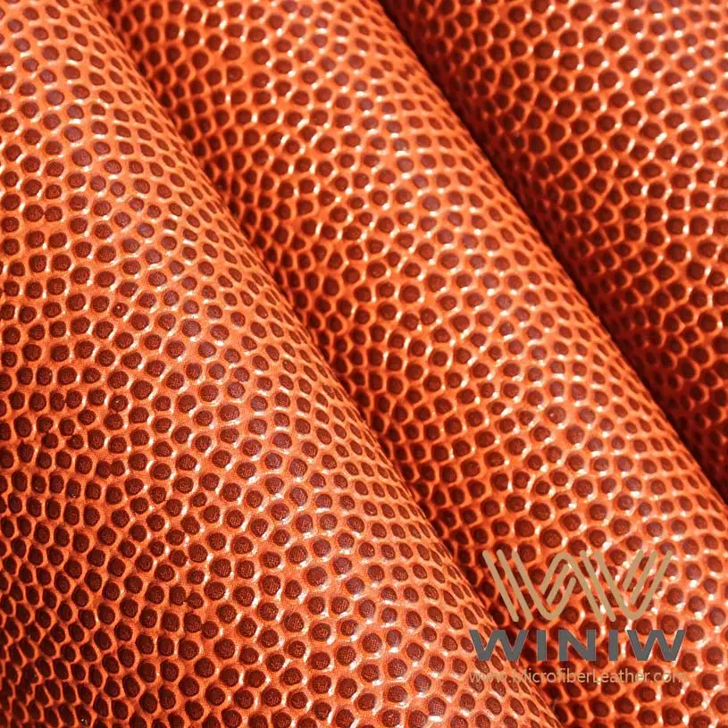 1.2~2.0mm Eco-Friendly Faux Material for Basketball Leather