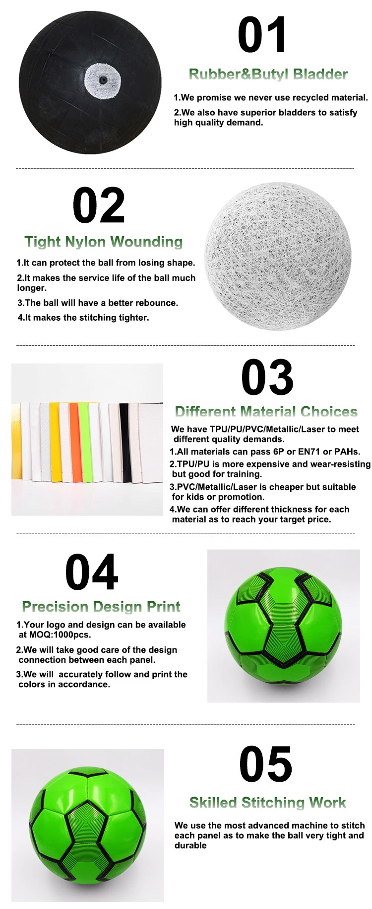 Affordable Soft PVC Size 5 Machine Stitched Football