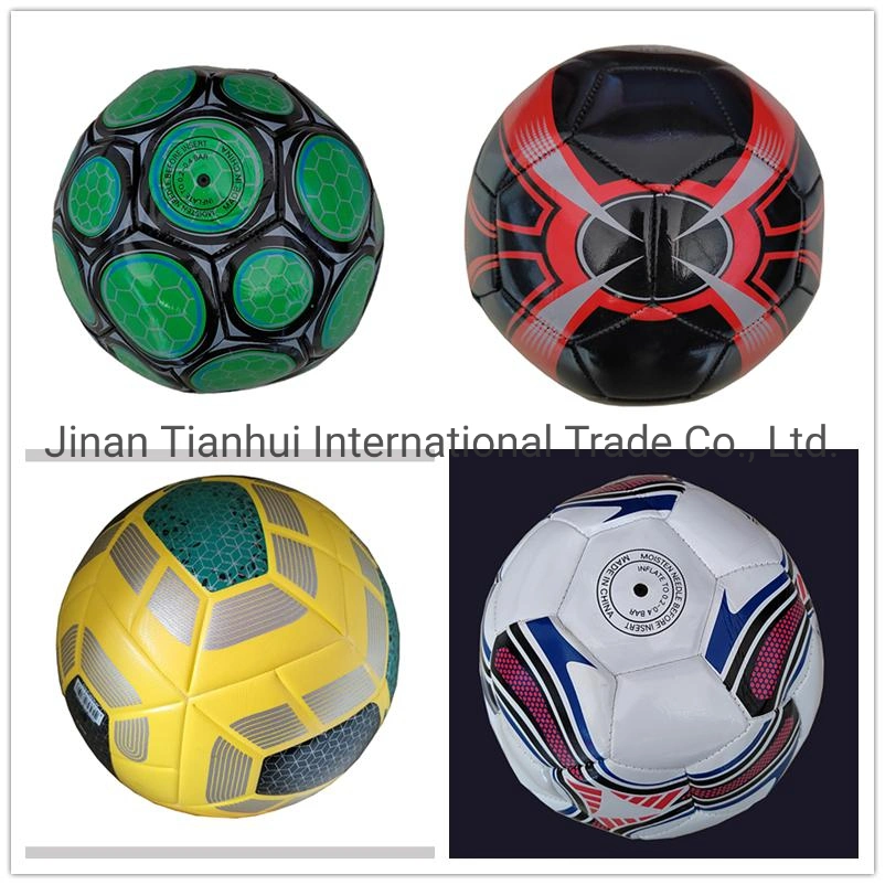 Professional Soccer Balls Standard Size 5 Size 4 Machine-Stitched PU