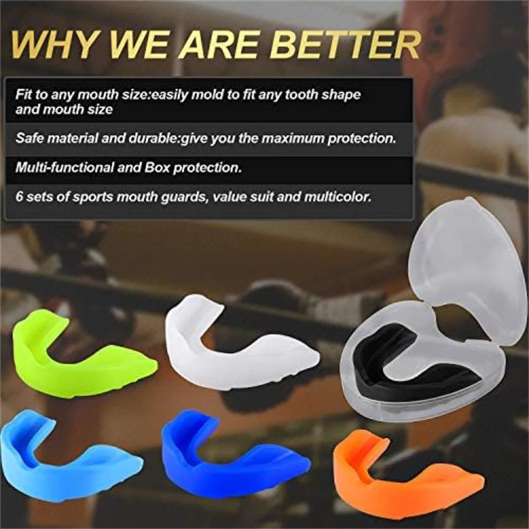 Silicone Mouthguard for Boxing Football Hockey Karate Basketball