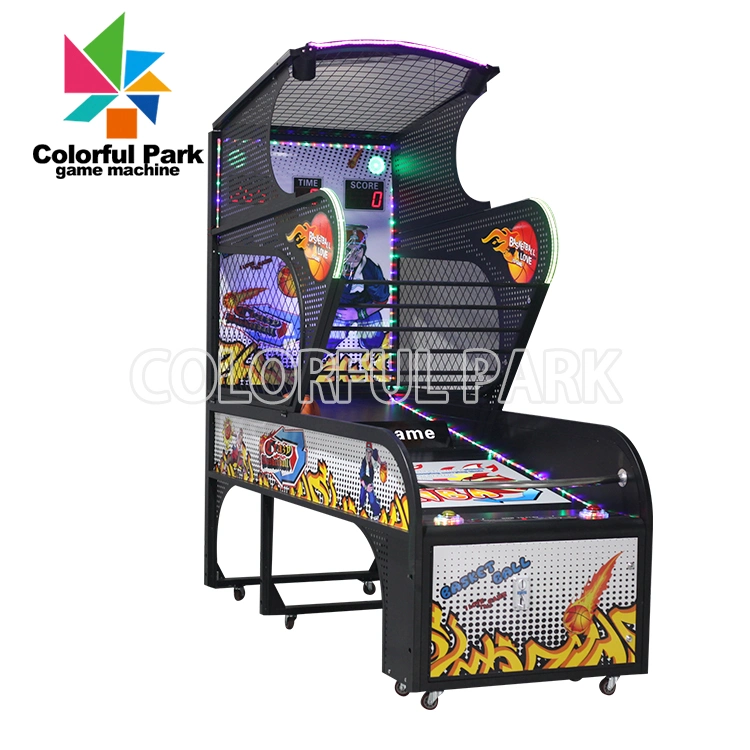 Colorful Park New Product Street Basketball Arcade Game Machine Playground Equipment Sports Game Machine