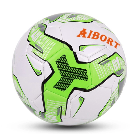 Aibort Soccer Ball Training Custom Logo Football White Ball