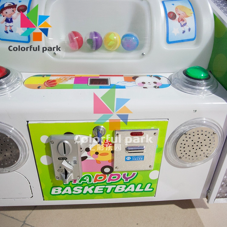 Colorful Park Arcade Basketball Game Machine Coin Operated Basketball Game Machine