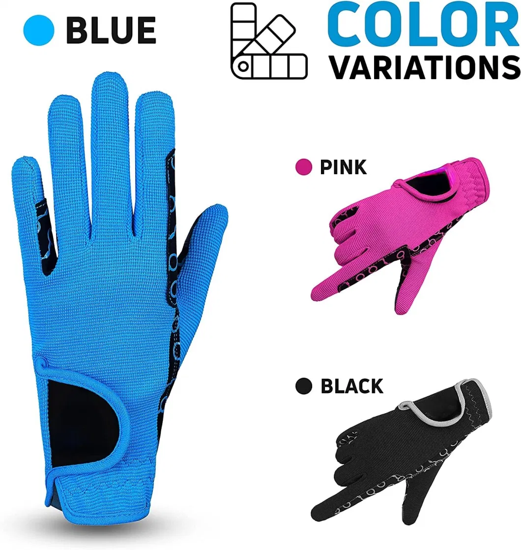 Women&prime; S Horse Riding Gloves S Cycling Driving