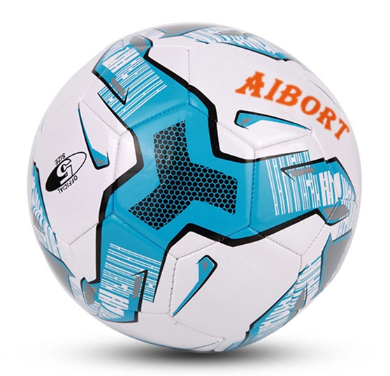 Aibort Soccer Ball Training Custom Logo Football White Ball