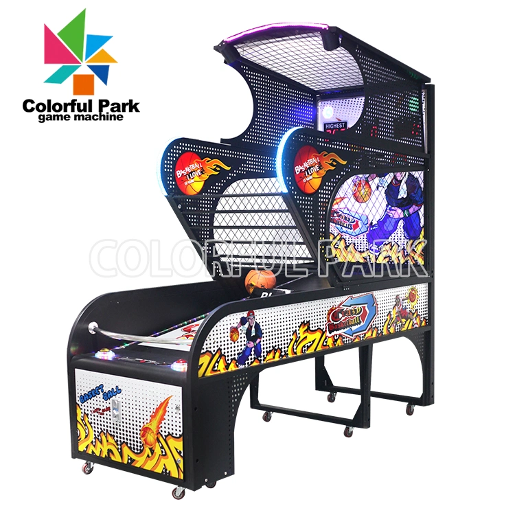 Colorful Park Street Basketball Arcade Game Machine Arcade Game Machine Game Machine Coin Kiddie Ride Game Machine Basketball Game Machine
