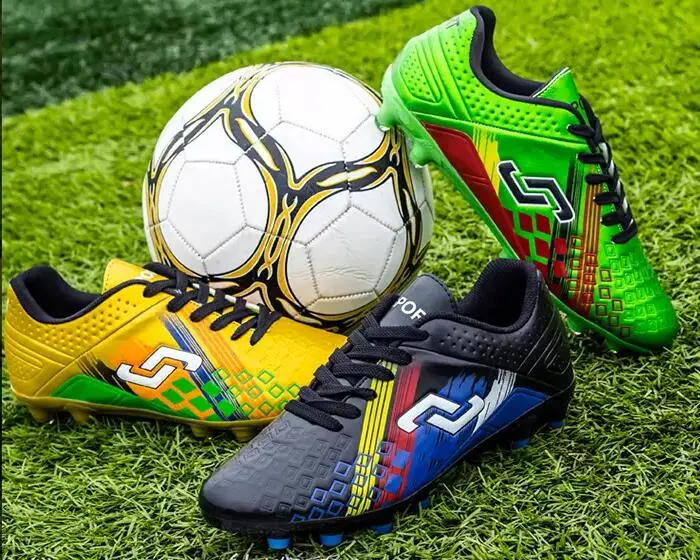 Athletic Footwear Outdoor Soccer Football Boots and Indoor Futsal Shoes