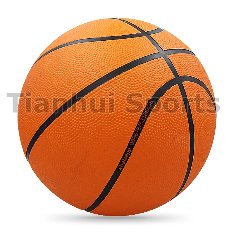 Hot Sale Customize Design Size 3 4 5 6 7 Rubber Basketball
