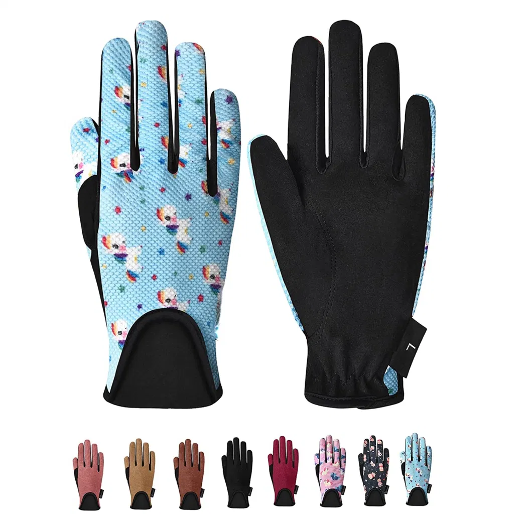 Horseback Gloves for Youth Children Boys Girls