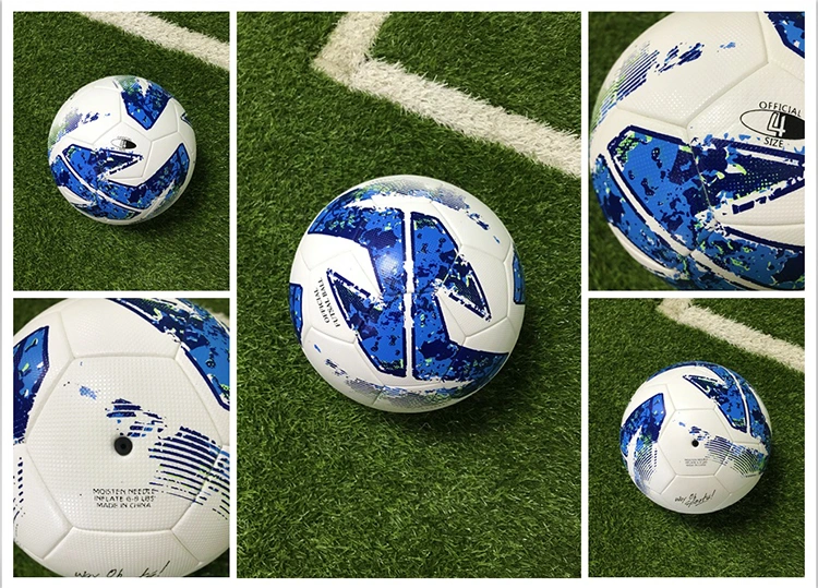 High Level Standard Size PU Leather Game Futsal Ball