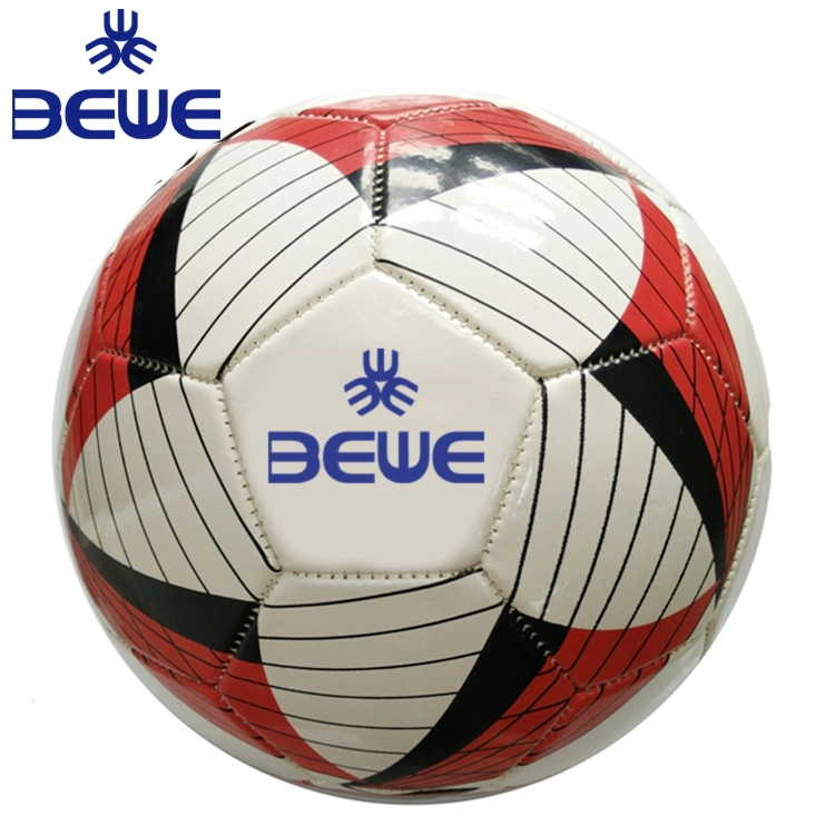 PVC Machine Stitched Size 5 Customized Promotional Soccer Ball