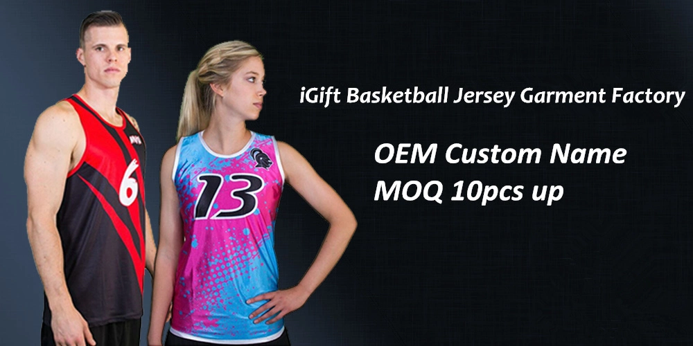 RPET Materials Wholesales Custom Logo Private Label Sportswear Sublimation Basketball Vest