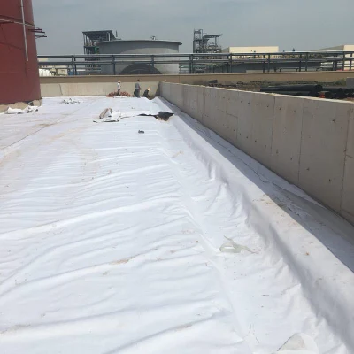 Filtration and Drainage Applications Pet Filament Nonwoven Geotextile Railroad Ballast Separation