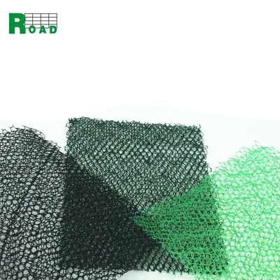 Mat Three -Dimensional Geomat Three Layers Plastic 3D Geomat for Slope Erosion Control Reinforcement Project Em5