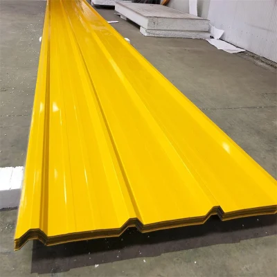 Building Material Corrugated Galvanized Prepainted Steel Roofing Tile Sheet