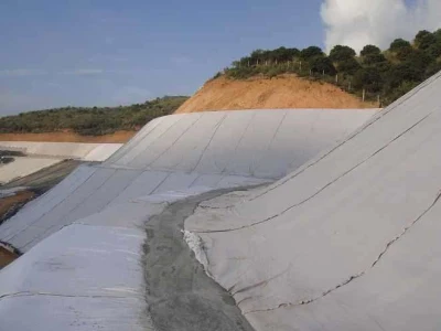 Filtration and Drainage Applications Pet Filament Nonwoven Geotextile Railroad Ballast Separation