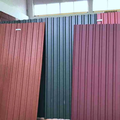 Prime Quality Corrugated Roofing Iron PPGI PPGL Sheet Corrugated Galvanized Steel Foot Tile Roof Sheet