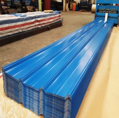 No Paint Stripping/SGCC/Sgch/Dx51d+Z/Galvanized/Galvalume Color Coated PPGI PPGL Corrugated Gi Zinc Roofing Sheet
