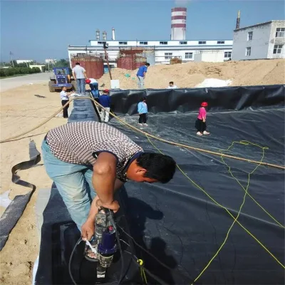 Harga Geomembrane HDPE Liner Sheet for Waterproofing Lining of Dam