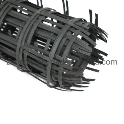 Factory Price Steel Plastic Welded Geogrid 60kn for Road Construction
