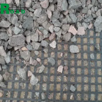 Black Road Construction Polyester Geogrid Price Mining High Strength Customized Reinforcement Protection