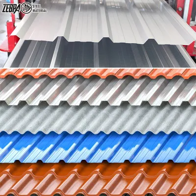 China Manufacturer Prepainted Gi / PPGI / PPGL Color Coated Galvanized Steel Corrugated Roof Sheet
