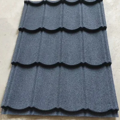0.5mm Thickness Dx51d Dx52D Galvalumed Stone Coated Steel Roof Sheet