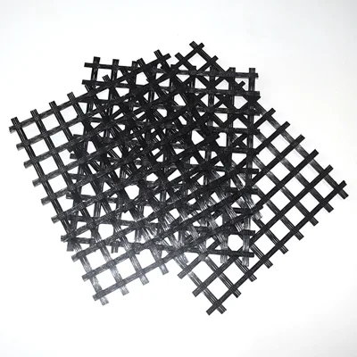 Manufacturer Polyester Geo Grid Knitted PVC Geogrid with CE