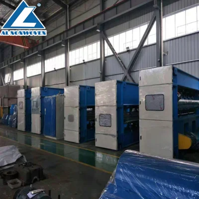 High Speed Non Woven Needle Punching Geotextiles Fabric Making Nonwovenmachine