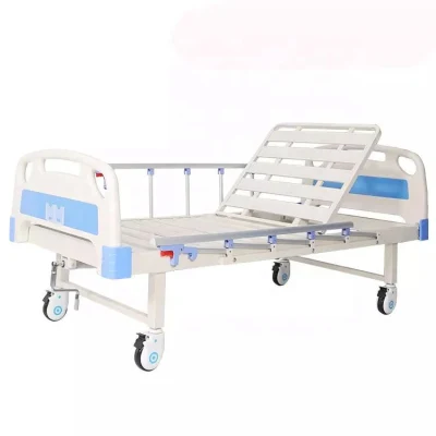 Factory Direct Supply Big Stock Good Quality Manual Single Crank Hospital Bed