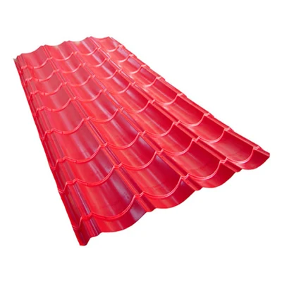 China Factory Supplier Color Coated PPGI Galvanized Steel Sheet for Roofing