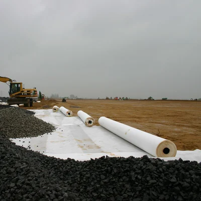 Manufacturer Polyester Polypropylene Nonwoven Geotextile for Erosion Control