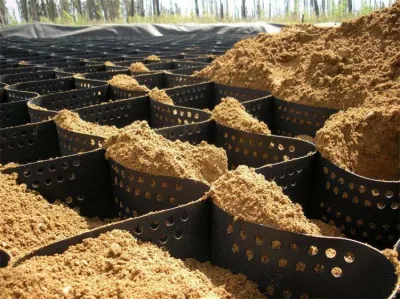 Geocell HDPE Soft Soil Foundation and Steep Slope Protection