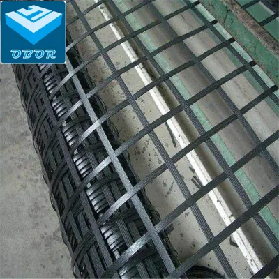 Steel &amp; Plastic Composite Biaxial Geogrid 100kn for Slope Protection