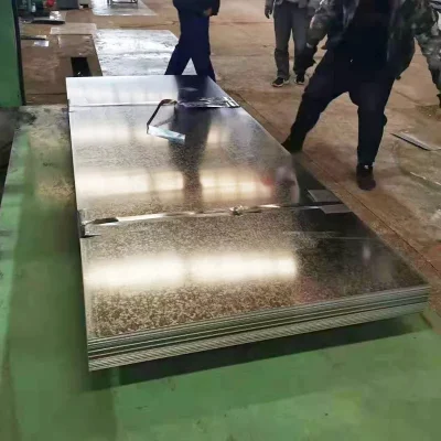 Factory Wholesale Price Dx51d Z100 Plate Gi Sheet 0.4mm Thick 4FT X 8FT Zinc Roof Sheet Price Gi Galvanized Steel Sheet Galvalume Steel Sheet Tinplate Sheet