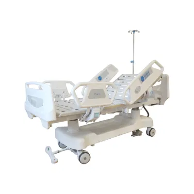 Mn-Eb002 Deluxe ICU Pedal Central Brake Seven Motor Function Electric Hospital Bed for Patient Furniture
