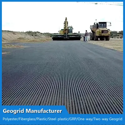 High Tensile Basalt Fiber Mesh Geo Grid PP Plastic Biaxial Geogrid Coated Bitumen 100-100kn/M for Sale
