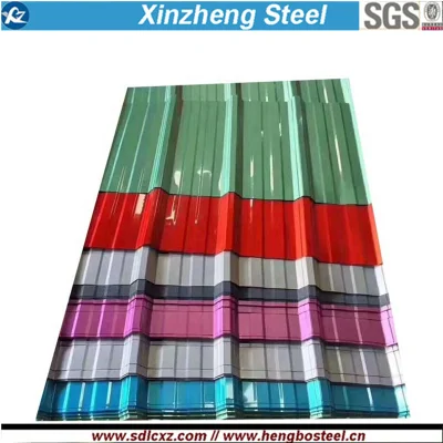 PPGI JIS G3312 Embossed Galvanized Color Coated Corrugated Roofing Steel Sheet Factory