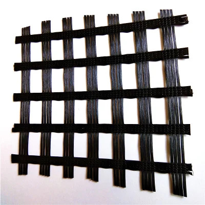 High Tensile Biaxial Fiberglass Geogrid Factory Price for Earthwork
