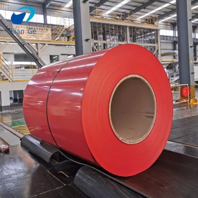 Dx51d DC01 SPCC SGCC Cold Rolled PPGL PPGI Gi Gl Hot Dipped Galvanized Galvalume Zinc Aluminum PVDF PE Color Coated Prepainted Metal Roofing Steel Sheet Coil