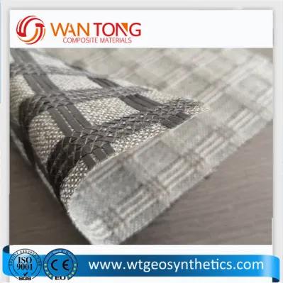 Polyester Geogrid Composite with Non Woven Fabric Geocomposite Pet Geogrid